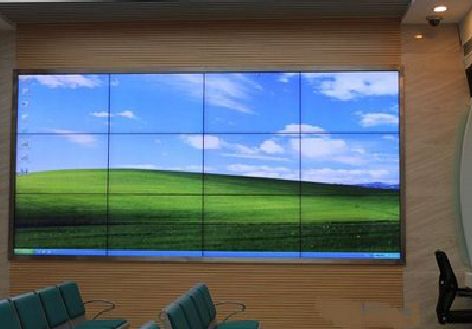 紫云液晶拼接屏的另类用法。