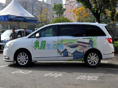 紫云户外车贴喷绘如何保持效果?